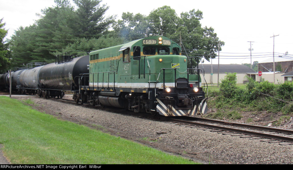 Ohio South Central Railroad (OSCR) 4537